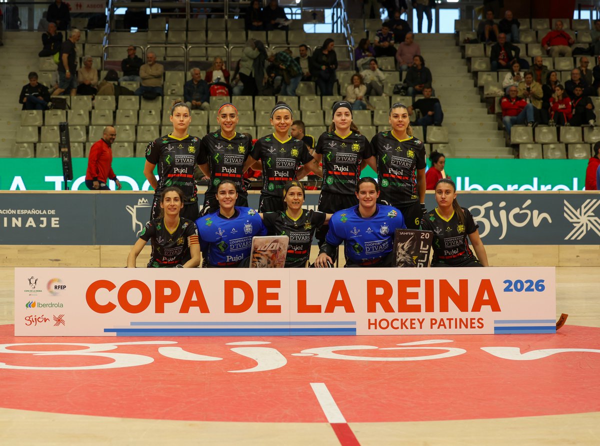 FedPatinaje's tweet photo. 🔛 ¡Empieza el segundo duelo de cuartos en la Copa de la Reina Iberdrola de Gijón 2026! 💪

🏑 @hoquei_vilasana - @cpmanlleu 
📺: https://t.co/AwGEaK0MS6

#CopaOKIberdrola #HockeyPatines https://t.co/q5IgoCwkfs