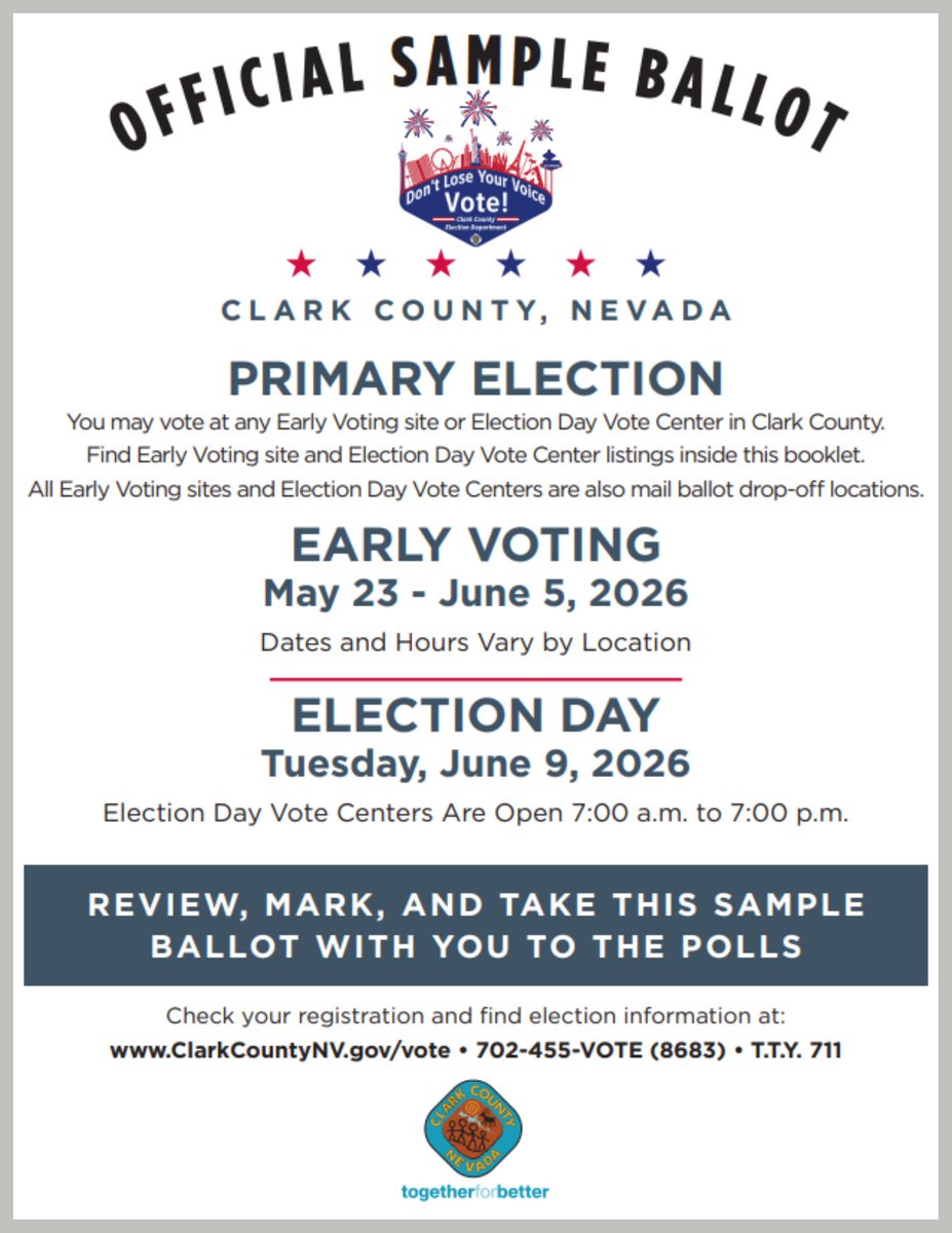 Clark County Nevada tweet media