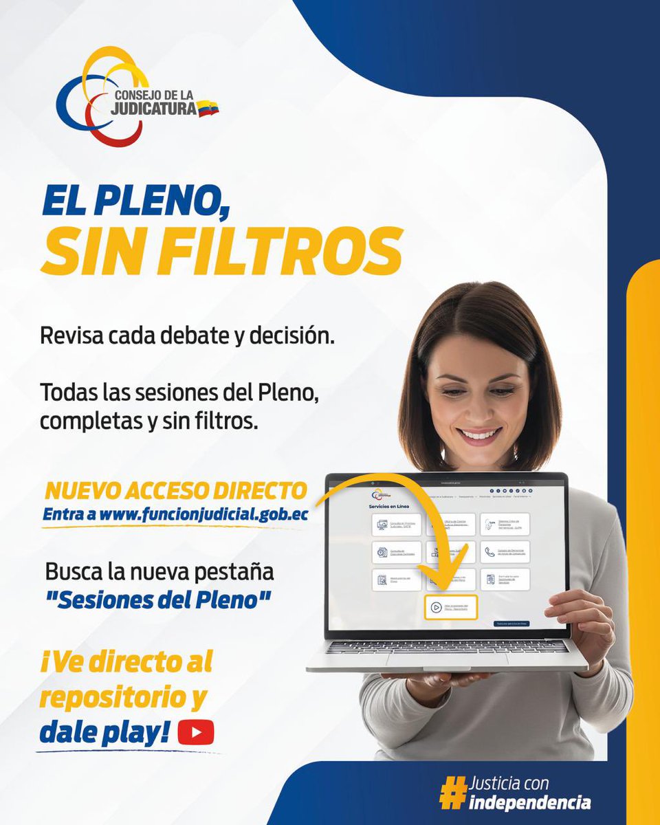Consejo de la Judicatura tweet media