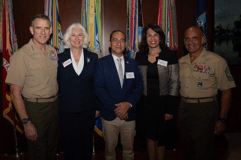digcab's tweet photo. A great evening of connection and partnership at the U.S. Southern Command South Florida Community Leaders Reception on May 12th. Thank you to Southern Command for bringing together leaders committed to strengthening our communities.

#ViceMayorDignaCabral #Southcom #Doral https://t.co/SdvnGtH0aK
