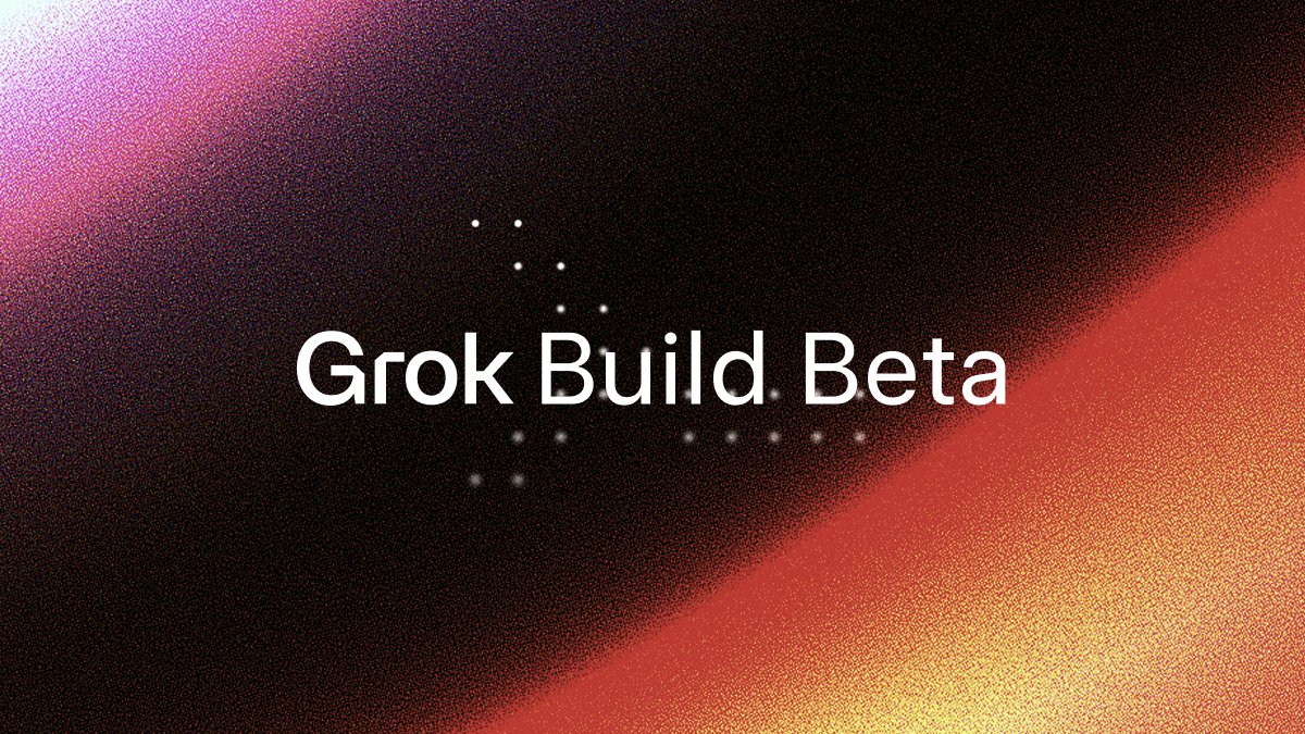 Screenshot of Grok Build agentic CLI running in terminal showing coding agent interface