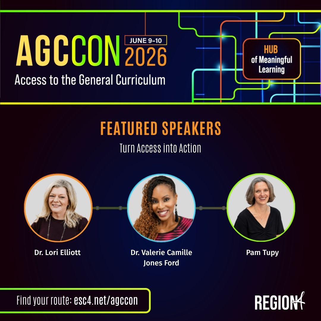 Region4AGC's tweet photo. Next stop: AGC CON 2026 🚉

Featured speakers @drlorielliott, Valerie Camille Jones Ford, and Pam Tupy bring 80+ combined years of experience in accessible learning, engagement, MTSS, literacy, and mathematics instruction.

Join the hub June 9–10 → https://t.co/hHyB1T8ivJ https://t.co/pNzRg0augV