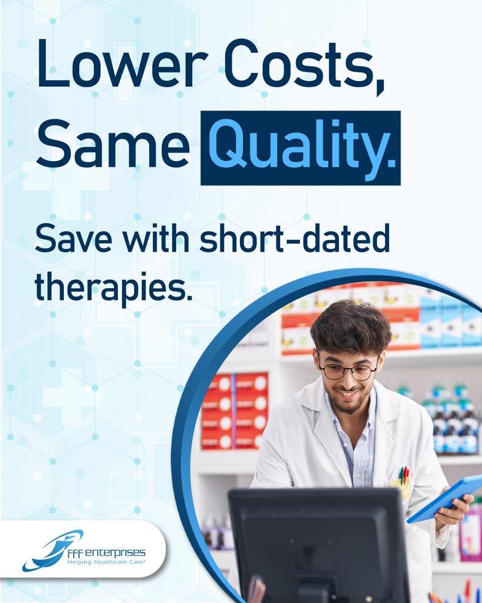 FFFenterprises's tweet photo. Short-dated products can play an important role when teams need flexibility, value, and access without compromising trust in the supply chain. And for healthcare organizations balancing budget pressures and patient needs, the right opportunity can help reduce cost and waste. https://t.co/hbCmdjcPYF