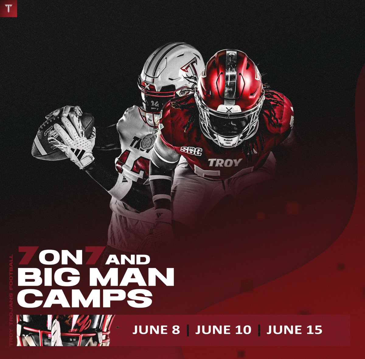 Troy Trojans Football 8x⚔️ tweet media