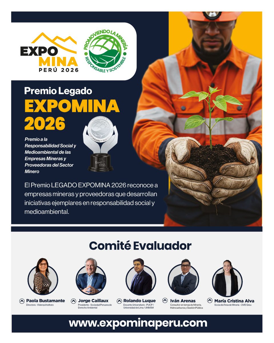 Expomina Perú tweet media