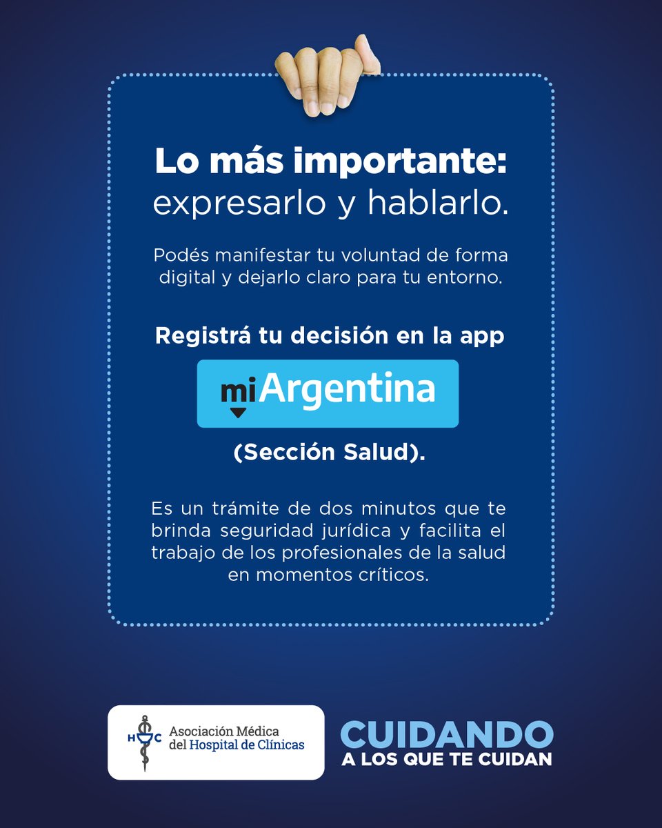 amhclinicas's tweet photo. 30 de mayo - Día Nacional de la Donación de Órganos y Tejidos

Que tu decisión no quede en duda. Donar órganos salva vidas.

Para más información visitá: https://t.co/U311RaGGeg https://t.co/6S5a3tyi5I