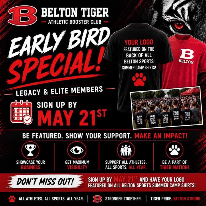 Belton Tiger Football tweet media