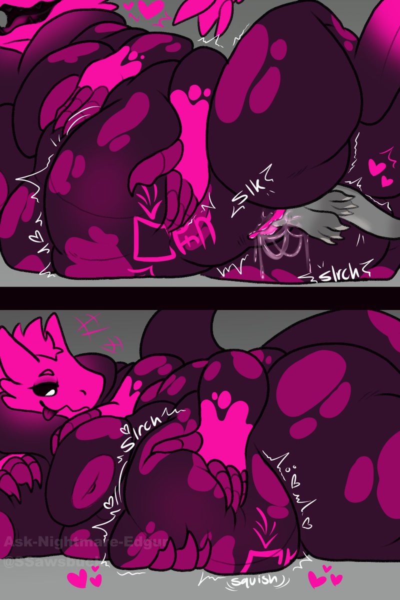 SSawsbuck's tweet photo. CW// Unbirth , Breastfeeding , NSFW , Internals

Commission for Grande and @ ttummiedragon .bsky.social https://t.co/v4VDauBpsh