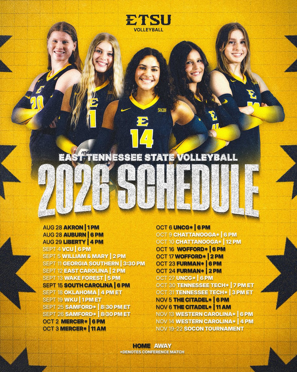 ETSU Volleyball tweet media