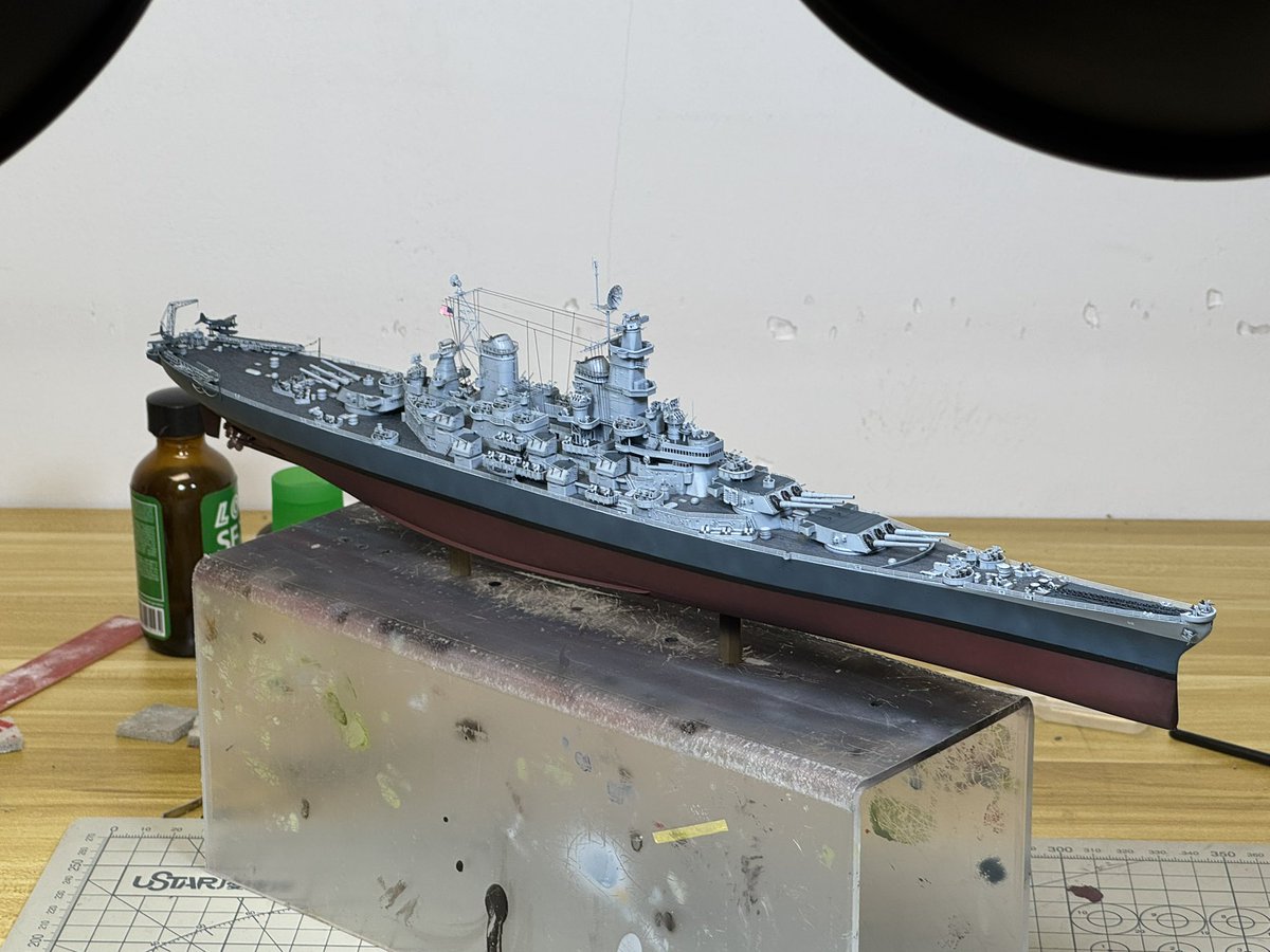 SHOKAKU_NANODAA's tweet photo. Final assembly &amp; rigging.

#scalemodel #艦船模型 #700艦船 #艦船 #船模 #模型製作 #軍事模型 #模型 #微縮模型 #modelwork #modeling #ships #shipmodel #militarymodel  #miniaturemodel #700スケモ #700scale  #modelship  #USN #modelshipbuilding #scalemodelling #shipmodel #shipmodeling https://t.co/AMP5t09nVZ