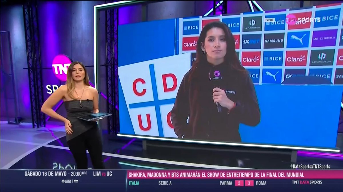 DanielFigueroaP's tweet photo. @verobianchi89 y @Caritom_v #TNTDataSPORTS https://t.co/sPsLPDkeZJ