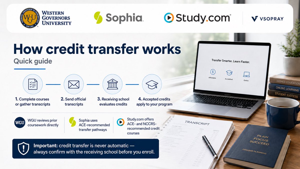 vsopray's tweet photo. What You Need To Know About WGU, Sophia, and Studycom. https://t.co/0JCh5kpg6n