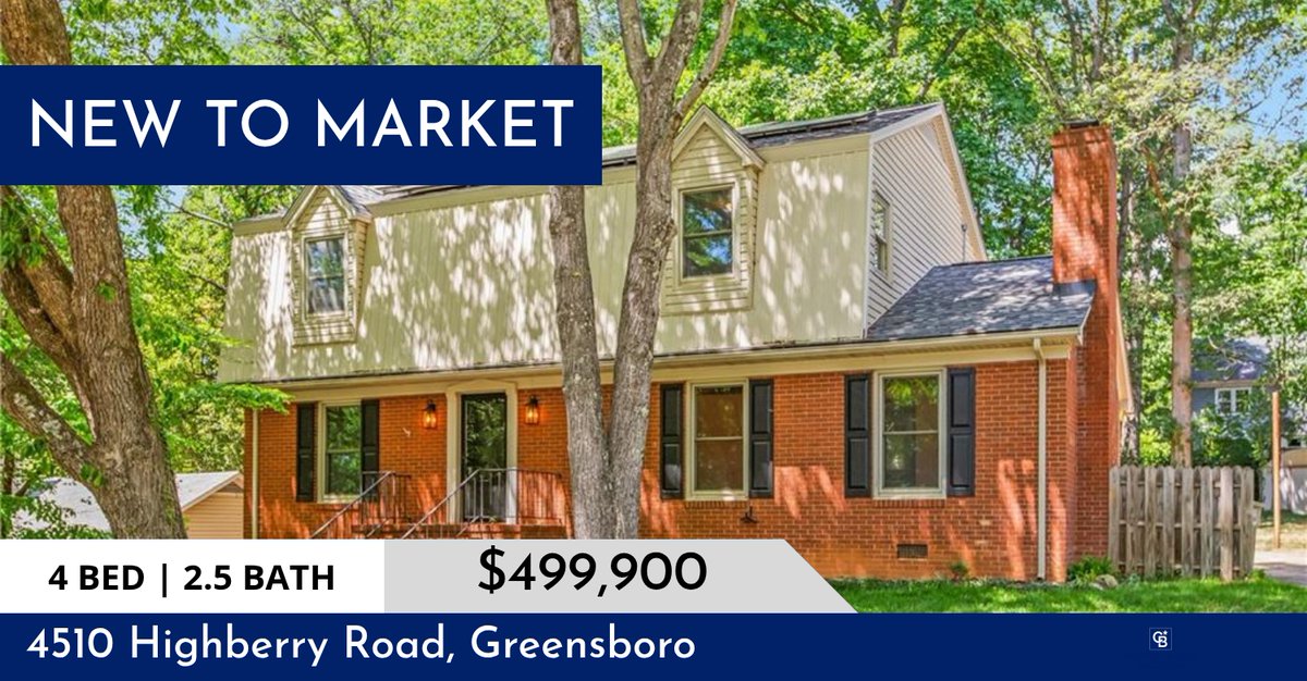 Bryanstar73's tweet photo. 📍 New to Market 📍 Take a look at this fantastic new property that just hit the market located at 4510 Highberry Road in Greensboro. Reach out here or at (336) 268-5400 for more information!

Listed by Gabriel Price

Bryan Willi... https://t.co/Ut4AUdi67s https://t.co/I1X6Pbj8I3
