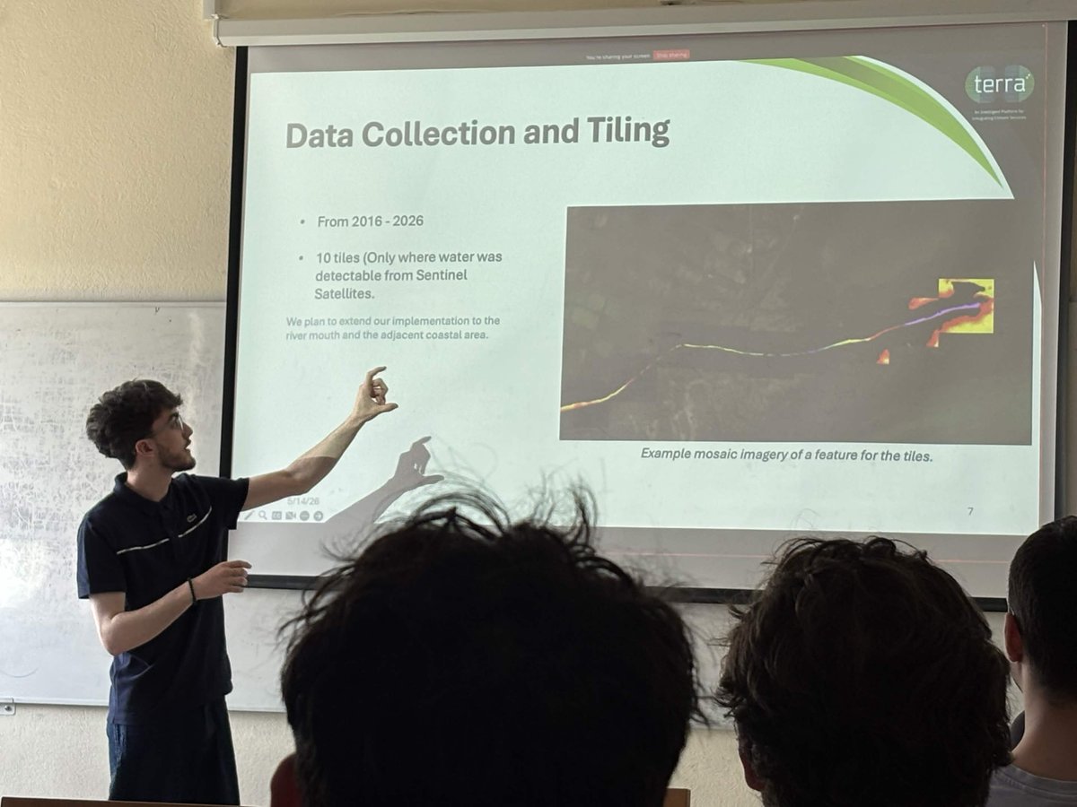 DionisisGiannar's tweet photo. I had the pleasure of giving a talk at the University of Thessaly titled:
“Water Pollution Monitoring and Forecasting with Deep Learning”
Great opportunity to share part of my ongoing research within the TERRA Horizon Europe Project.

Sincere thanks everyone who attended
#UTH #AI https://t.co/hiGgq3l3uY