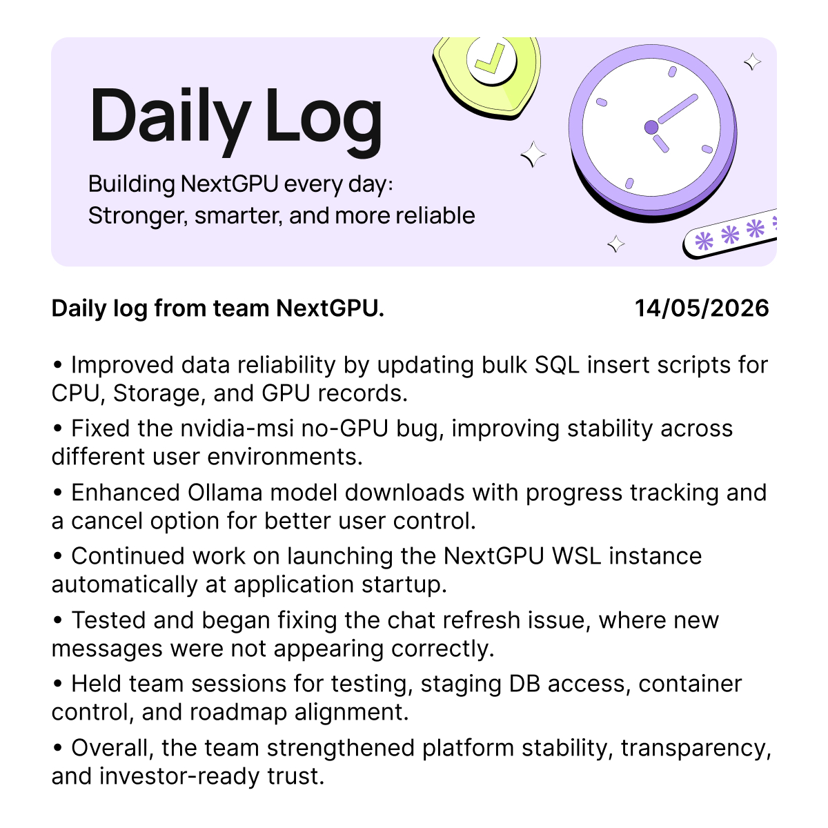 NextGPU tweet media