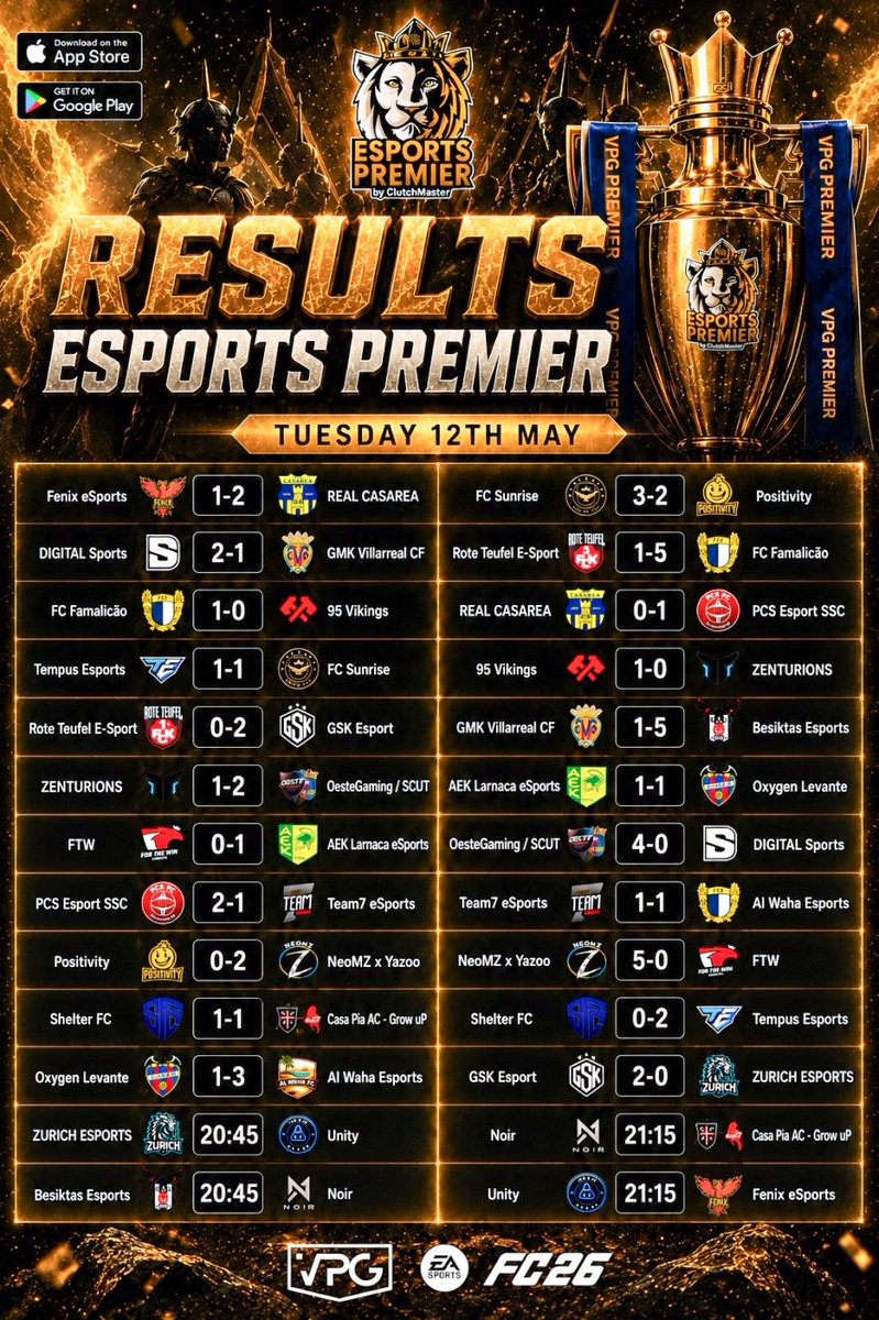 VPG Esports Premier tweet media