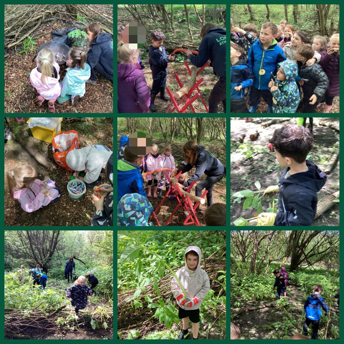 GatesRobins's tweet photo. What an amazing forest school session we had today! #thegatesoutdoors https://t.co/D37hmAKSnQ