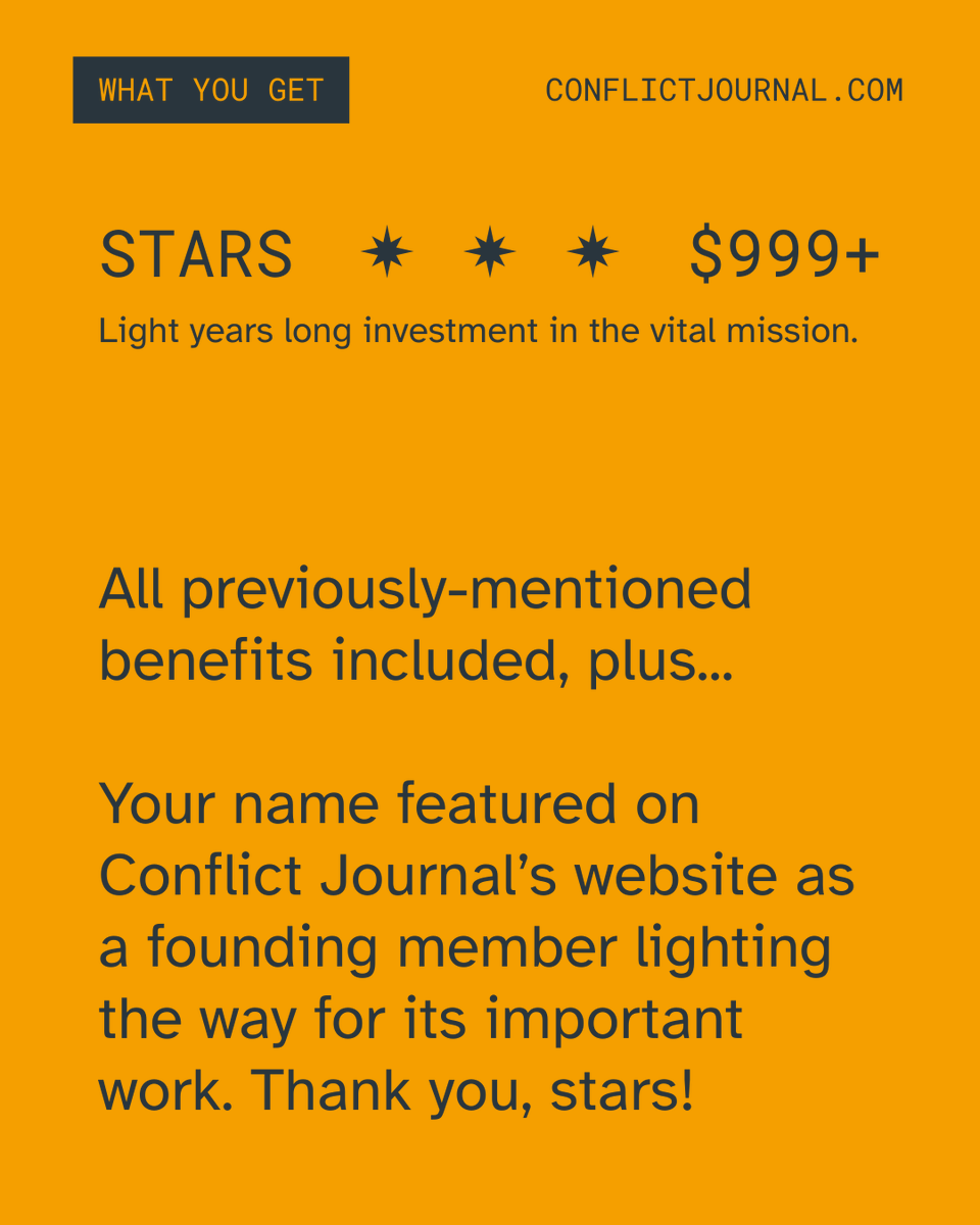 Conflict Journal tweet media