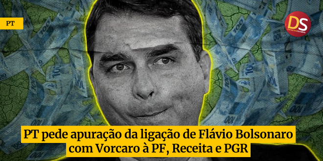 ds_pt's tweet photo. PT pede apuração da ligação de Flávio Bolsonaro com Vorcaro à PF, Receita e PGR

Após áudio divulgado pelo Intercept, partido encaminha medidas para investigação e reitera necessidade urgente de CPI do Banco Master.

🔗 https://t.co/Y7NvyCXXep https://t.co/oLJ2AsEeZ0
