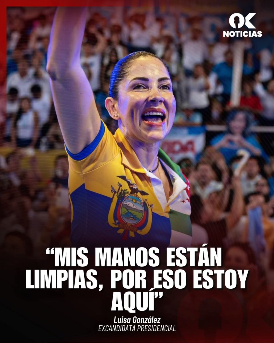 MayoB69's tweet photo. @LuisaGonzalezEc El hijo de mula también lo dijo manos limpias corazones ardientes 
Ahora esta seguidora del mal viene con ese cuento viejo a decir que tiene las manos limpias 
SON CARAS DE TUCO https://t.co/e5AHNt7I6v