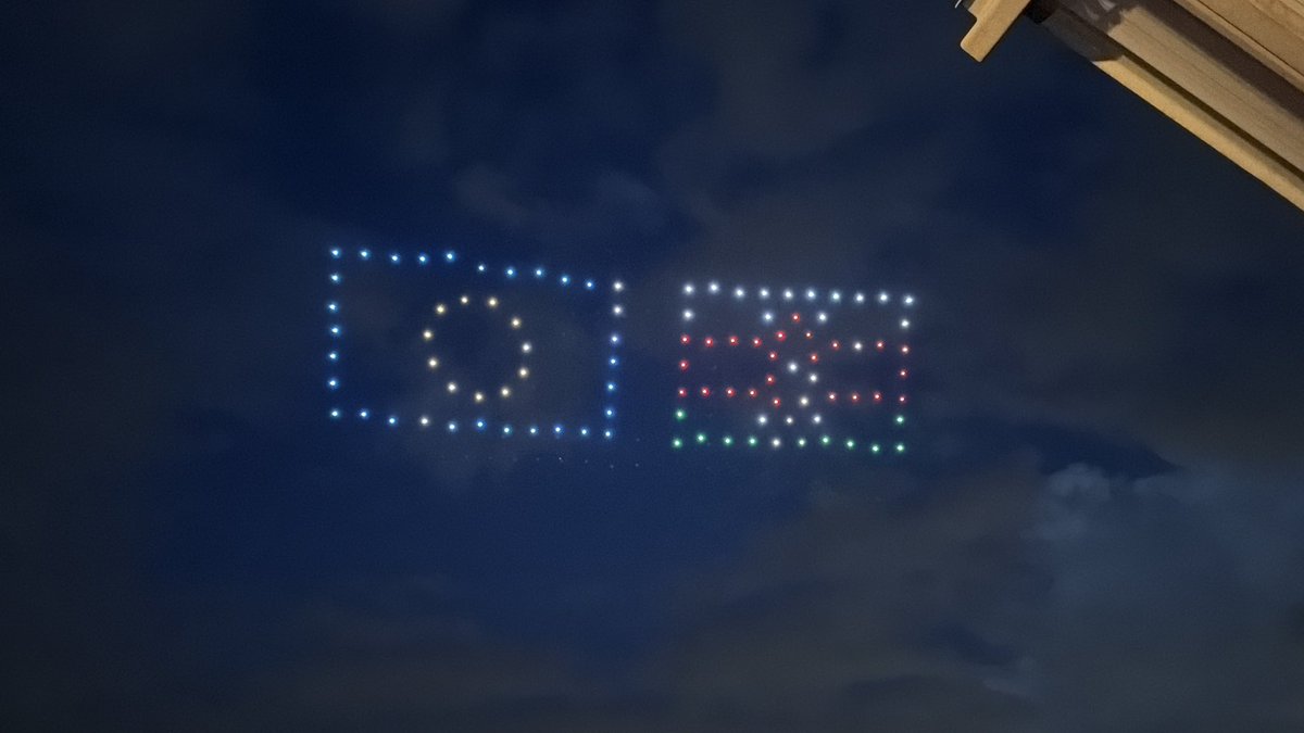 Jays_Pyrotech's tweet photo. Drone Show in Nairobi by Jays Pyrotechnics at @Shamba_Cafe with Fireworks for the @EUinKenya and 50 Years of Partnership. 

#droneshow #jayspyrotechnics #kenya #fireworks #nairobi https://t.co/16FFySXNin