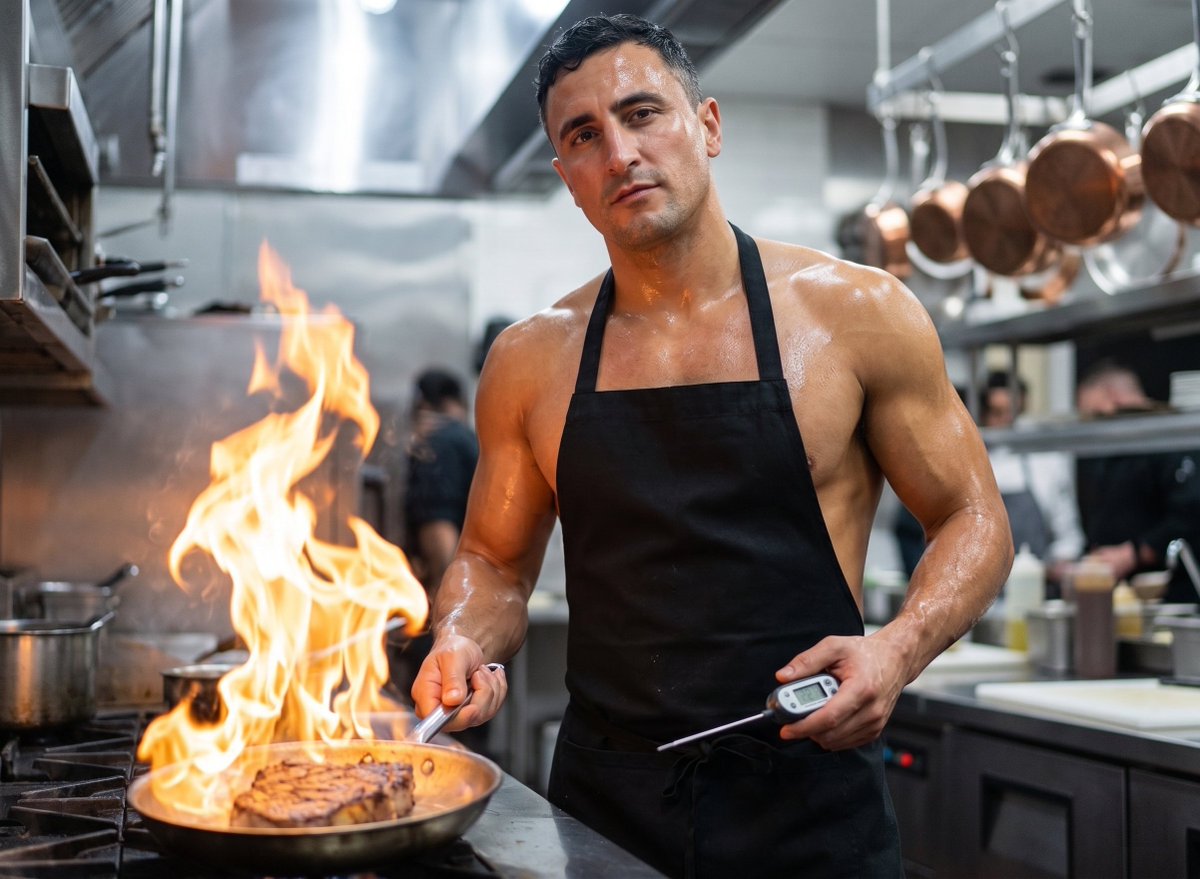Shelteer_'s tweet photo. @nobsfud Here is the recipe for $AVAX returning to All-Time High: 90% muscle, 10% black apron, and 100% focused flame $hotemin https://t.co/32QD8jY7kN