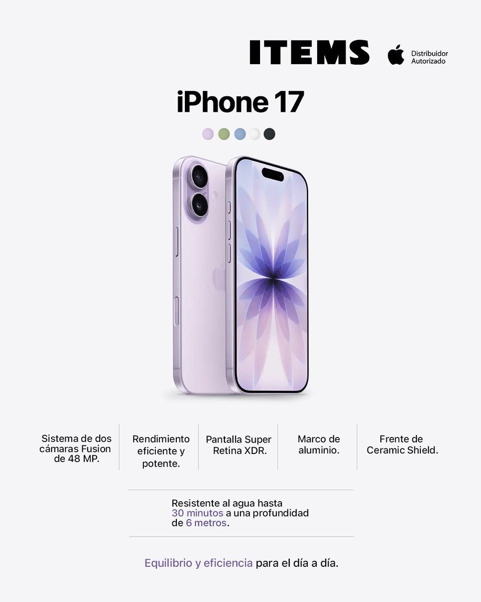 itemsgt's tweet photo. Descubre qué hace único a cada modelo de iPhone 17  y elige el que va contigo.
Tres formas de experimentar lo mejor.✨📱
¡Contáctanos!

#apple #ITEMS #Guatemala #iPadPro #MacBookM3 #iMacM3 #MacBookAirM2 #serviciotecnico #iPad #iphone15 #Macmini #AirPods #reparación https://t.co/oAfDiH1CEU