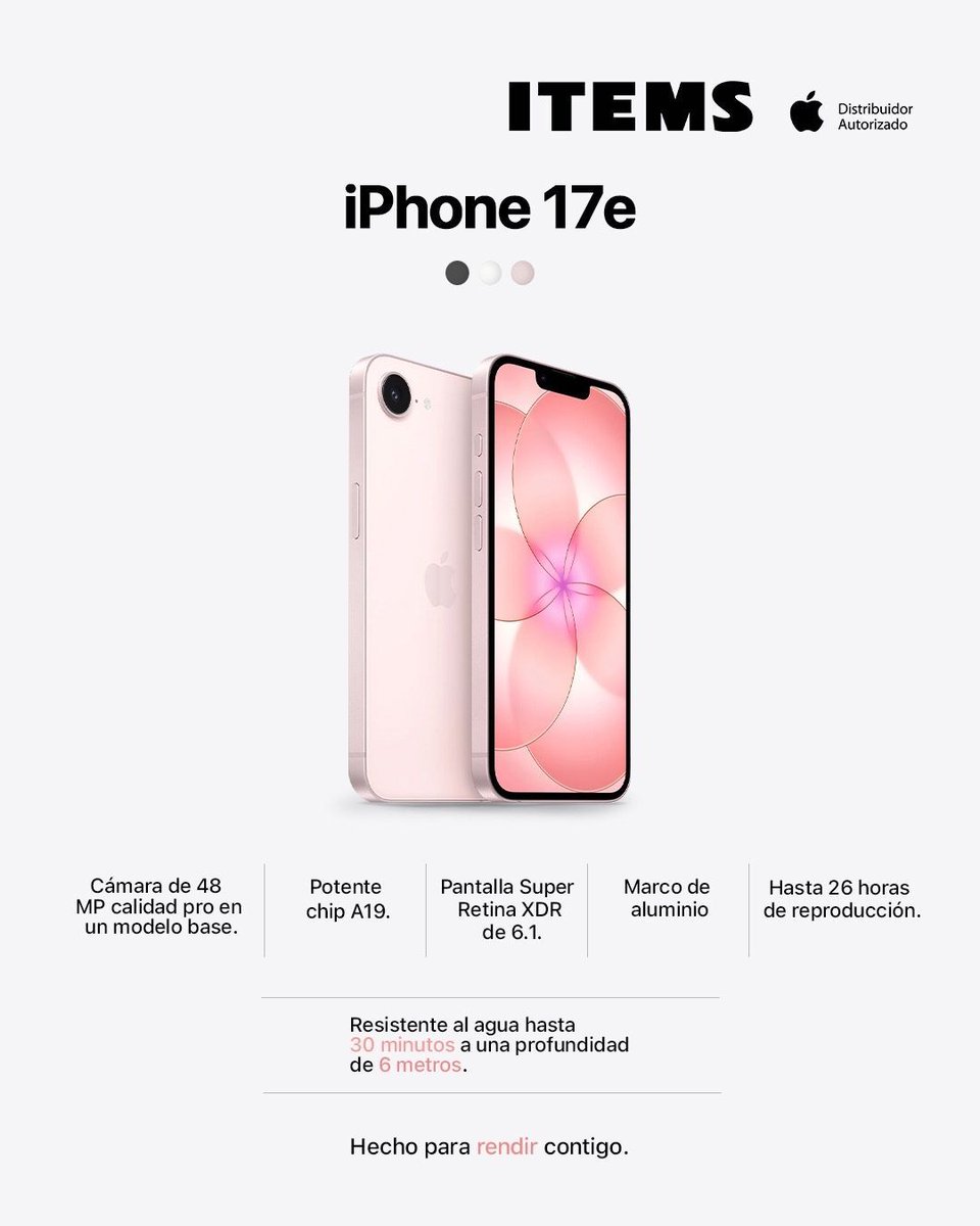 itemsgt's tweet photo. Descubre qué hace único a cada modelo de iPhone 17  y elige el que va contigo.
Tres formas de experimentar lo mejor.✨📱
¡Contáctanos!

#apple #ITEMS #Guatemala #iPadPro #MacBookM3 #iMacM3 #MacBookAirM2 #serviciotecnico #iPad #iphone15 #Macmini #AirPods #reparación https://t.co/oAfDiH1CEU