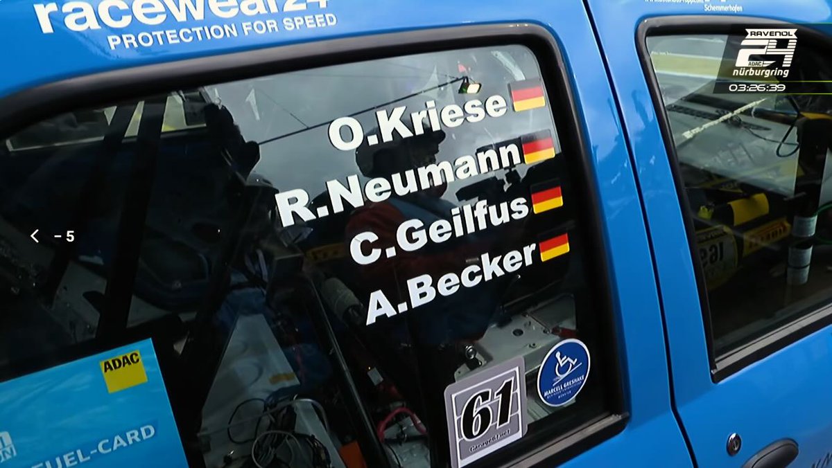 garage_61's tweet photo. 🏁 Headed to the Nürburgring 24h!

Ollis Garage Racing car is ready for the track… and we made it too 👀(especially our driver A.Becker !)

Good luck for the week-end!

#Nurburgring24h #24hNBR #Motorsport #Racing #Endurance https://t.co/arnLNzg2bH