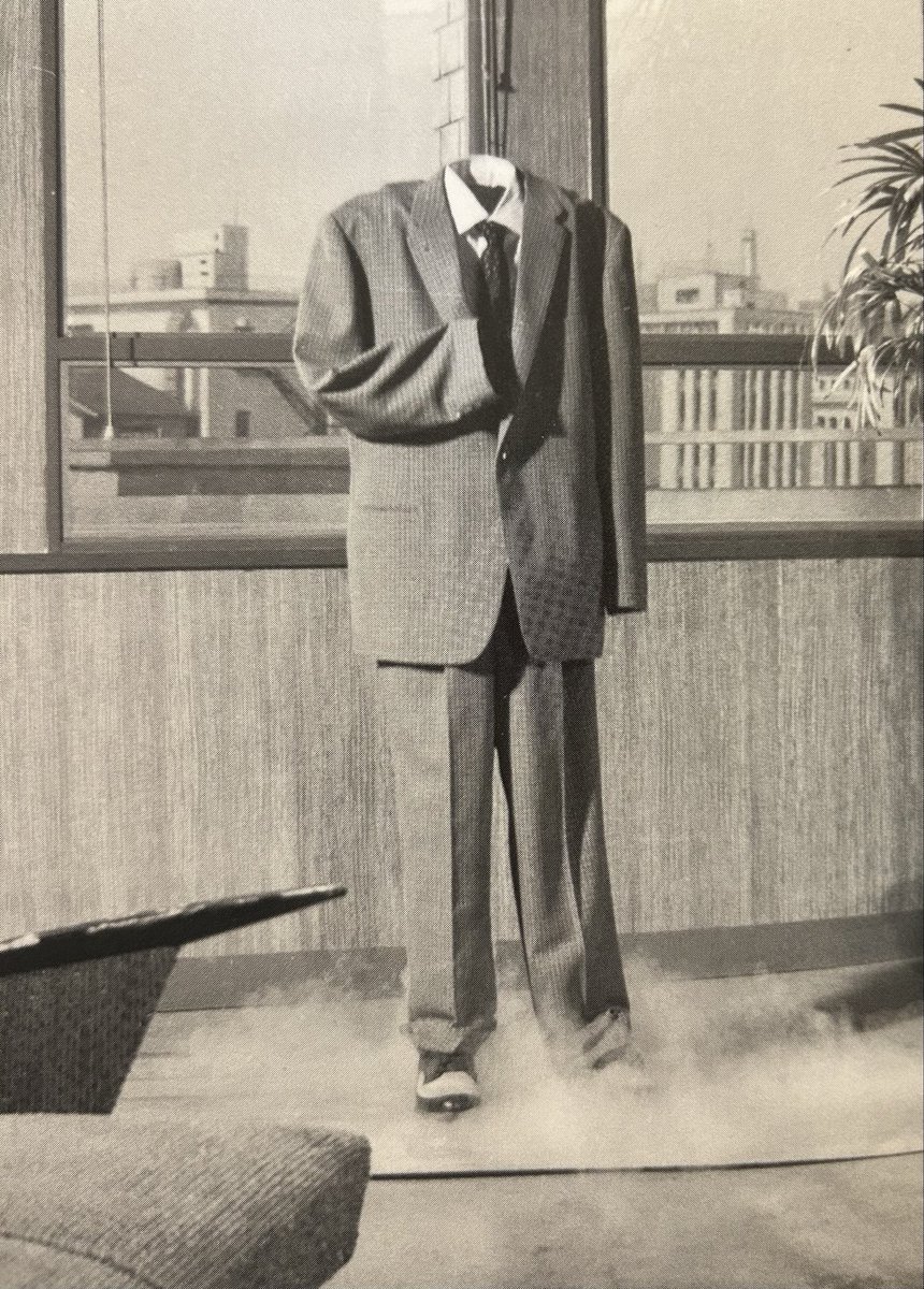 TohoMonsters's tweet photo. The long style suit we have seen in the trailer for “Human Vapor” seems like a mix of trench coat-look from the original storyboards/concept art &amp; the 1960 suit. Excited to see more! https://t.co/qpuz2nWKIO