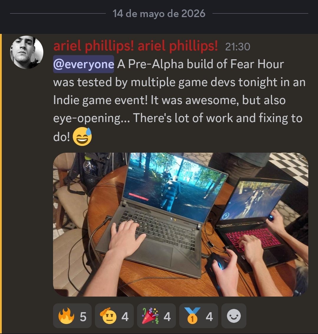Fear Hour tweet media