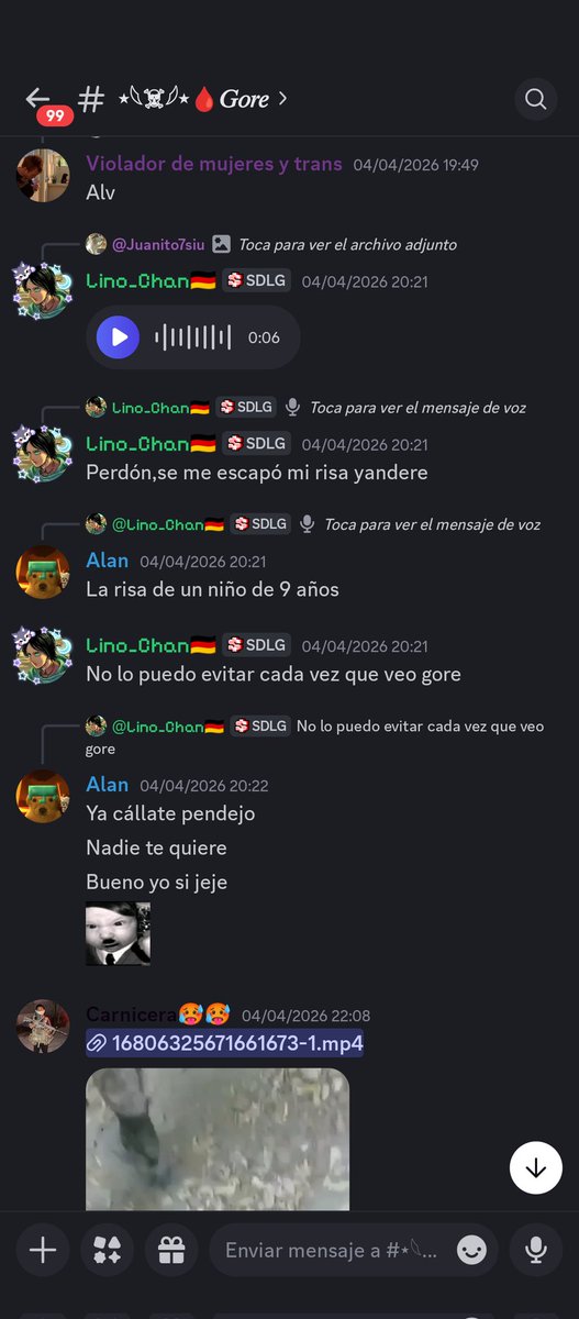 Pepitopro_200's tweet photo. Pruebas del discord de lino chan🔴👇 https://t.co/X1s7yDrg55