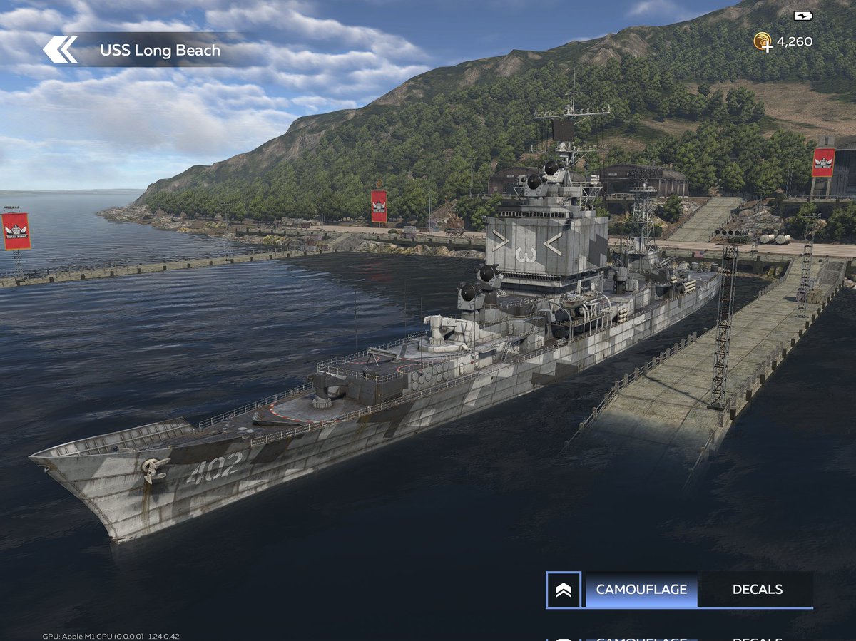 TheYellingDingo's tweet photo. NyaaMaxxing my USS Long Beach in WTM https://t.co/i0BbWGpAiZ