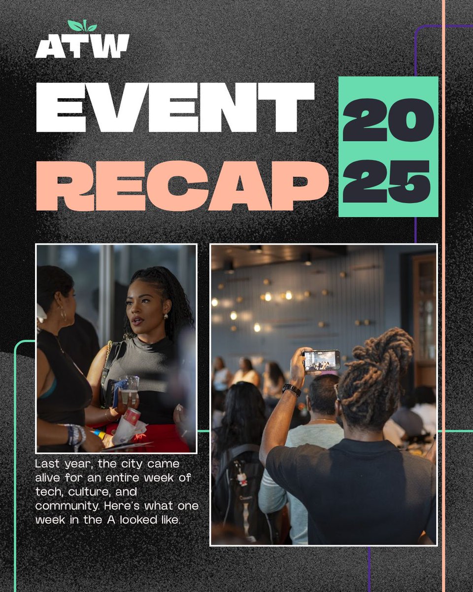 Atlanta Tech Week | August 9 - 14, 2026 tweet media