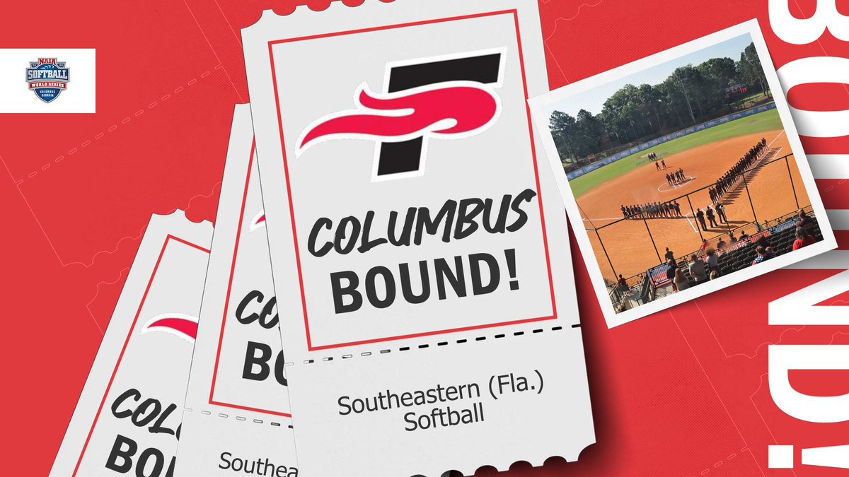 NAIA's tweet photo. 🥎
@SEUFireSoftball is headed north to Columbus for the 2026 #NAIASoftball World Series!

Pack those bags and book your travel cause your #BattleForTheRedBanner continues!

#TheRightWayToPlay https://t.co/VIgCBhWeMq