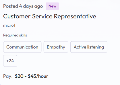 peo_pool's tweet photo. Job Title: Customer Service Representative

Job Type: Contract

Location: Remote

Job Summary:

We are seeking an experienced Customer Service Representative to join our customer's team. https://t.co/An7txVUYgk