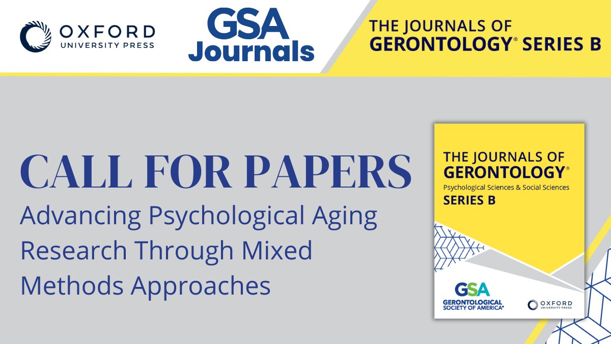 Gerontological Society of America (GSA) tweet media