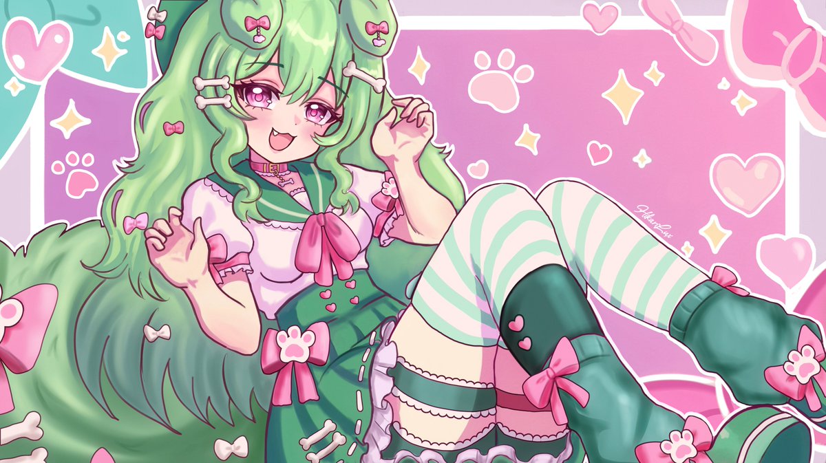 celiapup ~ Debut May 16th!💚🐾🎀 tweet media