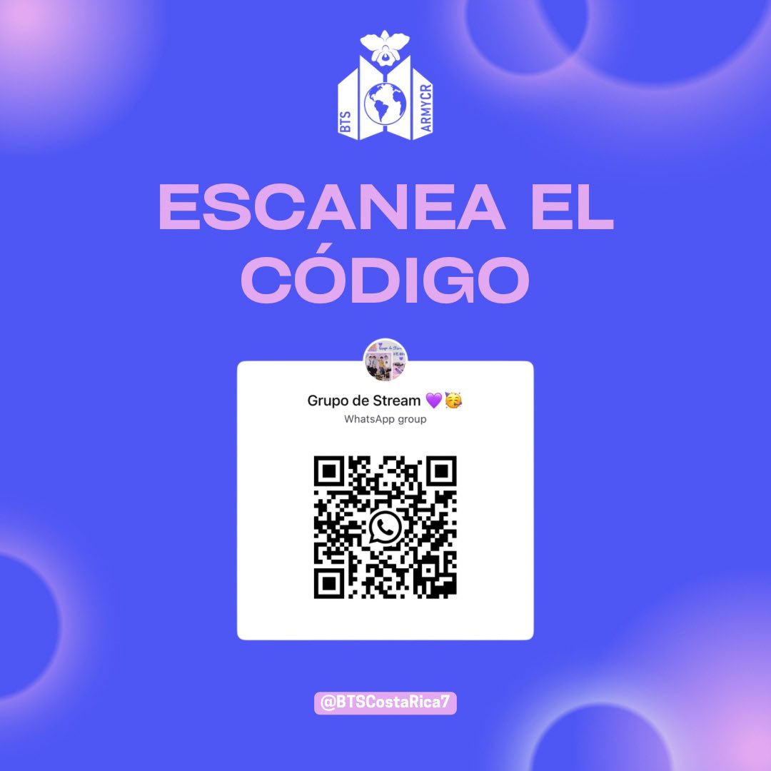 BTSCostaRica7's tweet photo. Estamos formando un equipo comprometido con la estabilidad, longevidad y crecimiento de “#Arirang” en charts de Latinoamérica y Costa Rica💜

Si quieres aprender, apoyar y ser parte este es tu momento.

No importa si eres nuevx en streaming, aquí crecemos juntxs💪

#btsarmy #bts https://t.co/BWQBOdsyzZ