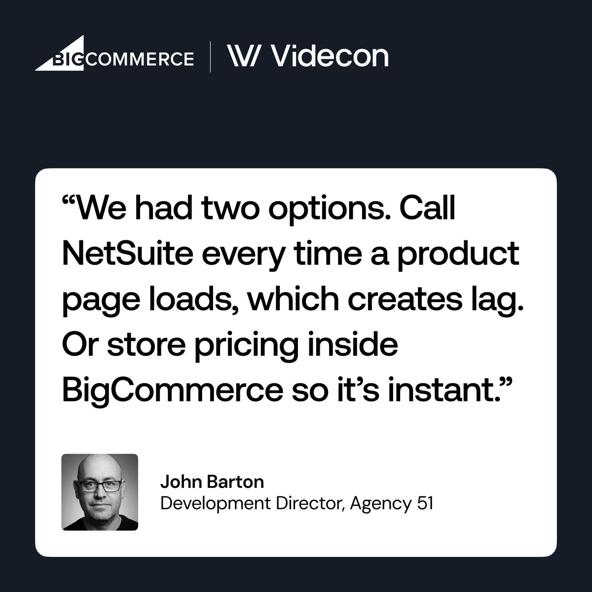 BigCommerce tweet media