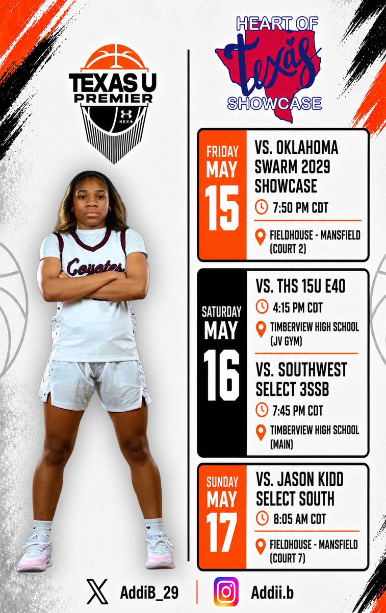 AddiB_29's tweet photo. Lets get it 🖤🧡#liveperiod #aau #ncaa https://t.co/z1uIpQBwSv
