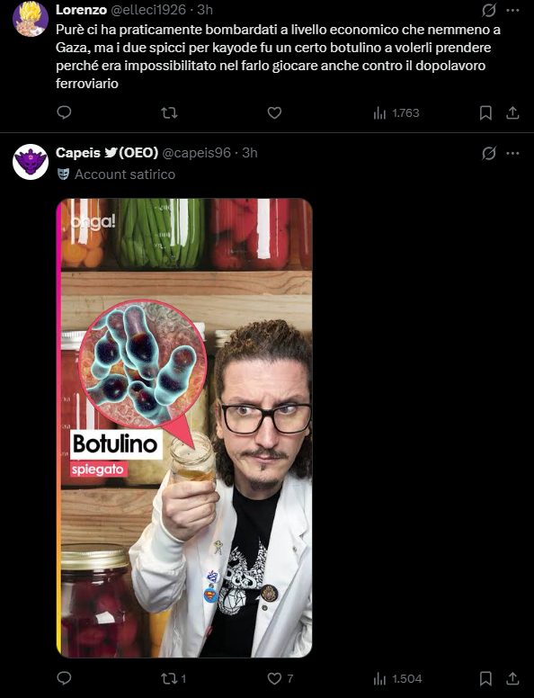 "LA Contestazione è una bolla social" tweet media