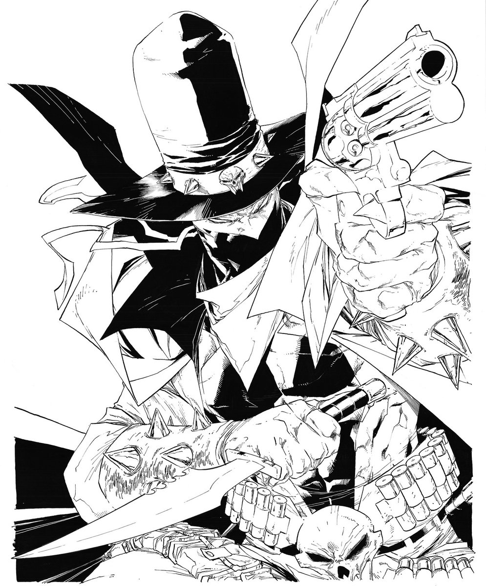 SpawnArchive's tweet photo. The cover of Gunslinger Spawn #54 (2026). Art by @CarloBarberi 
#Spawn https://t.co/FPyXB1UweK