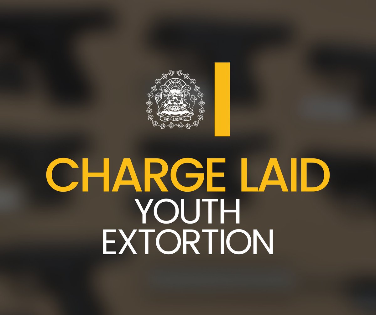 YYCseized's tweet photo. 🔵 CHARGES LAID 🔵

Investigators have charged one youth with extortion following an online threat incident last month.

📍 On Sunday, April 5, 2026, it is believed that the victim was engaged in a group chat with other youths when an unknown member of the chat attempted to sell an article of clothing. The victim withdrew from the purchase, which resulted in a series of escalating threats of violence.

On Thursday, April 23, 2026, officers executed a search warrant in the 0 to 100 block of Applewood Lane S.E. & seized:
🔹 Bear spray.
🔹 An air gun pistol.
🔹 An air gun rifle.

📌 As a result, a 15-year-old male was charged with 1 count of extortion. He will next appear in court on Friday, May 29, 2026.

ℹ️ The youth cannot be named under the provisions of the Youth Criminal Justice Act.

If you have kids, keep them safe online with these tips:

✅ Maintain open lines of communication between parents & children.
✅ Have your child teach you about apps, games or internet sites they are using. Make it a family activity.
✅ Make sure they know to never, under any circumstances, reveal personal information over the internet, whether in chat rooms, surveys or on websites. They must never agree to meet a person they have met on the internet.
✅ If they see or read content online that upsets them, ensure they report it to an adult immediately.
✅ Keep your computer in a high-traffic area of the home.
✅ Learn how to restrict access to the internet when there is no supervision available.
✅ Learn what family-friendly or parental controls exist within your internet service provider.
✅ Use protective software, including anti-virus & firewall protection. Research the use of parental monitoring software in certain circumstances.

Information?
☎️ CPS: 403-266-1234
🛑 @stopcrimeyyc

⚖ Case #: #: CA26152159 | 5714