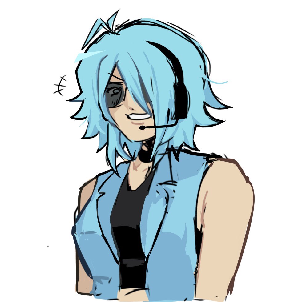 SumKiDragon's tweet photo. sparrow and freelancer doodle https://t.co/Y0BJBLND9Q