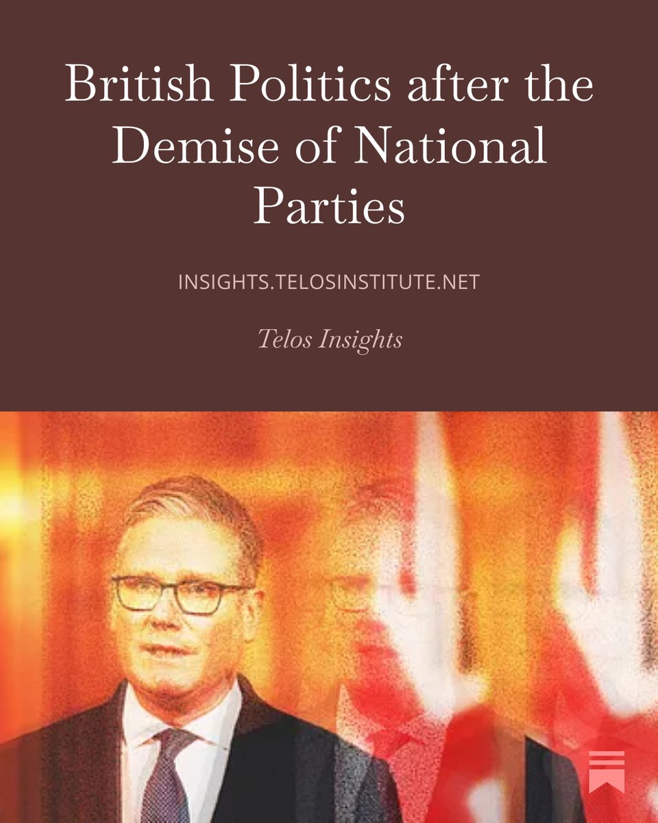 TheTPPInstitute's tweet photo. Amid the deep fragmentation of British politics after recent Labour losses, @AdrianPabst1 makes the case for a broad UK-wide party built on devolved state power, shared economic prosperity, and the common good.

https://t.co/mw7XAeAvi1

#UKpolitics #Labour #Starmer https://t.co/EK4F9cKRAN