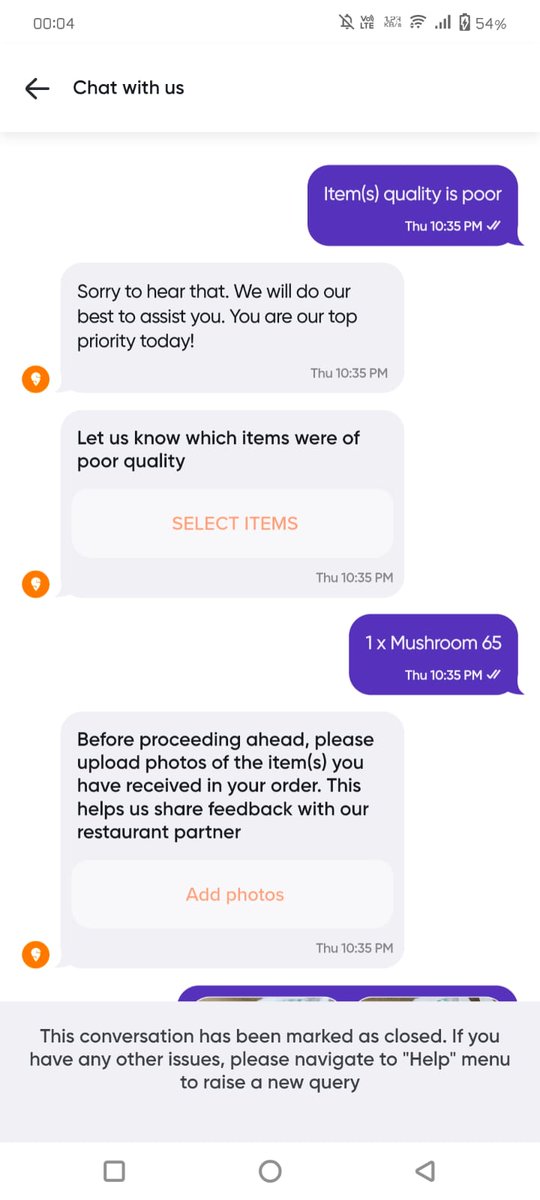 vampires_17's tweet photo. @Swiggy what kind of services you are rendering to the customers. not resolving the issues facing by customers providing immediate assistance and asking to contact through email. how fair it would be? 
are you at least justifying for what you are charging for hunger? https://t.co/QgxACKDt9r