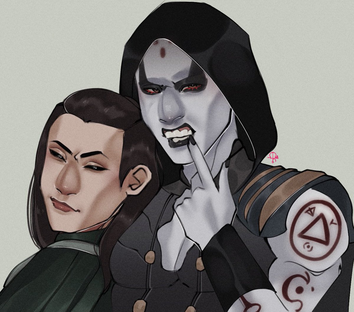 dailyquanchi's tweet photo. Quan chi and Shang tsung fanart from mk2
.
.
. https://t.co/N4vkPVD5XQ