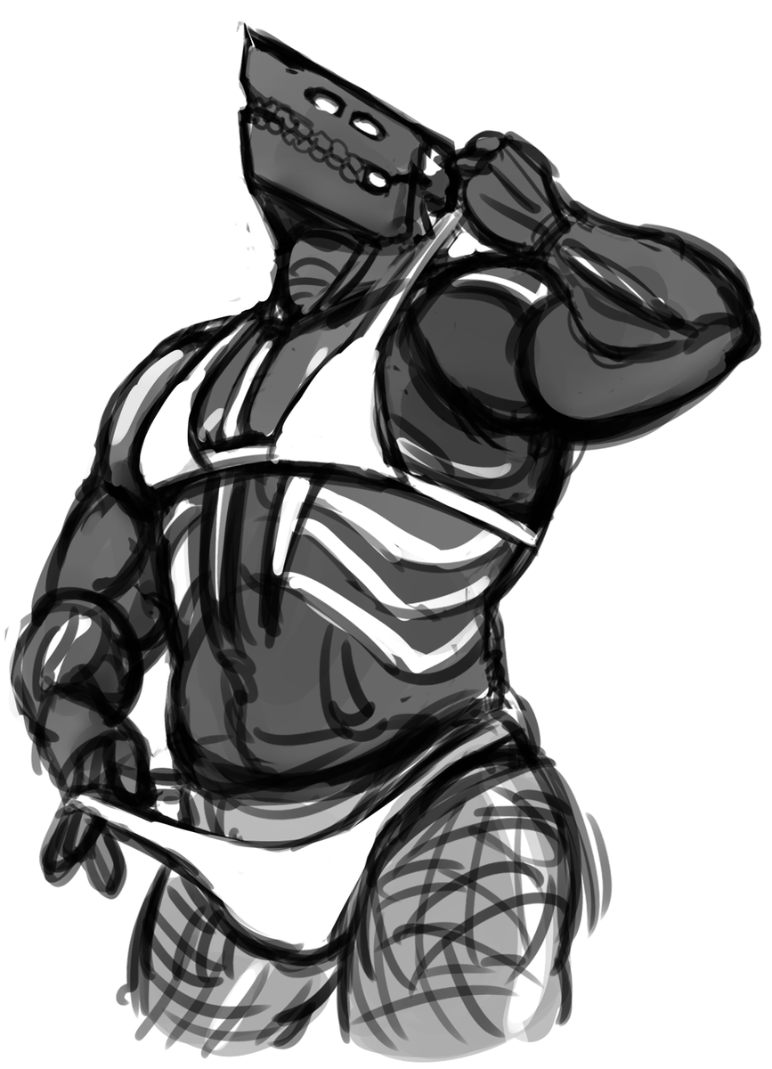 kaimanrulez's tweet photo. That Forge zine should include a picture of him in bikini https://t.co/2KbmK34HI8