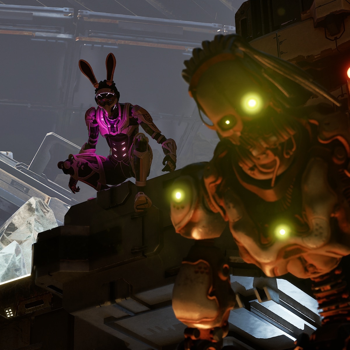 ESDigital_Games's tweet photo. Shoutout to Steel Seed player Slimak for these shots! Zoe looks absolutely gorgeous 🐰

Drop your screenshots in the comments, we wanna like them all!

#SteelSeed | #IndieGame https://t.co/8cRbEVrru4